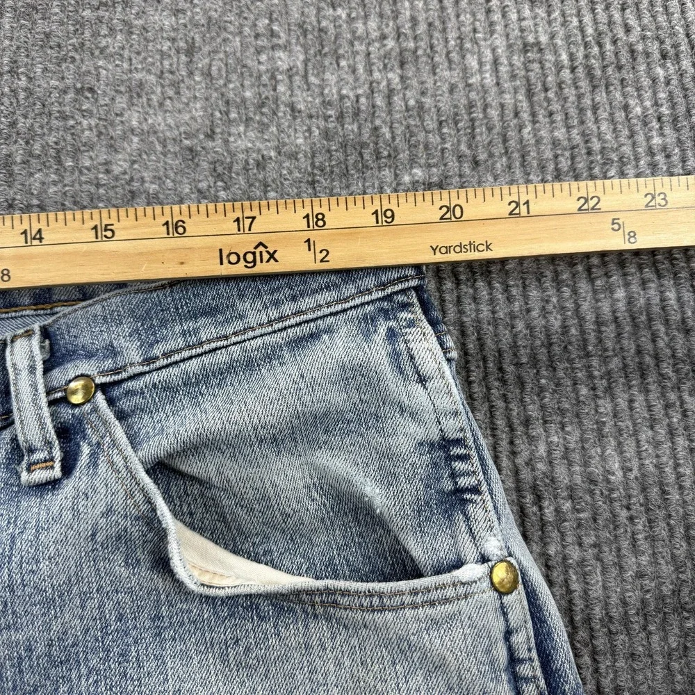 Wrangler Advanced‎ Comfort Cowboy Cut Jeans Mens 40x30 Blue Straight Leg Denim